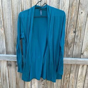 Rags & Couture shawl cardigan open top long sleeve size large